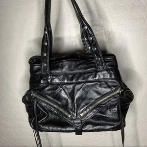 SOLD BOTKIER Black Leather Bag